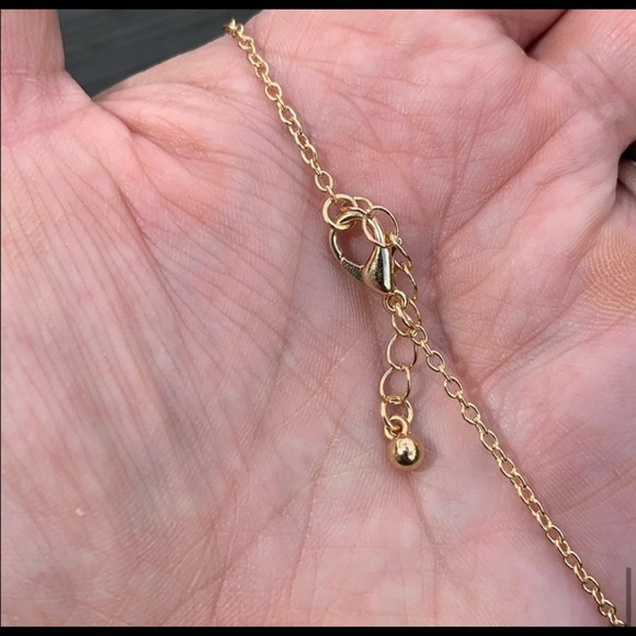 Rainbow Swarovski Elements butterfly necklace - Picture 6 of 7